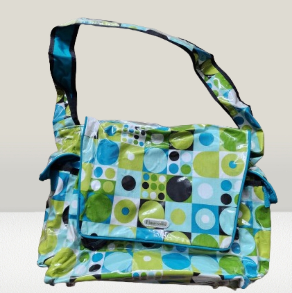 Fleurville Mothership Retro Style Diaper Bag